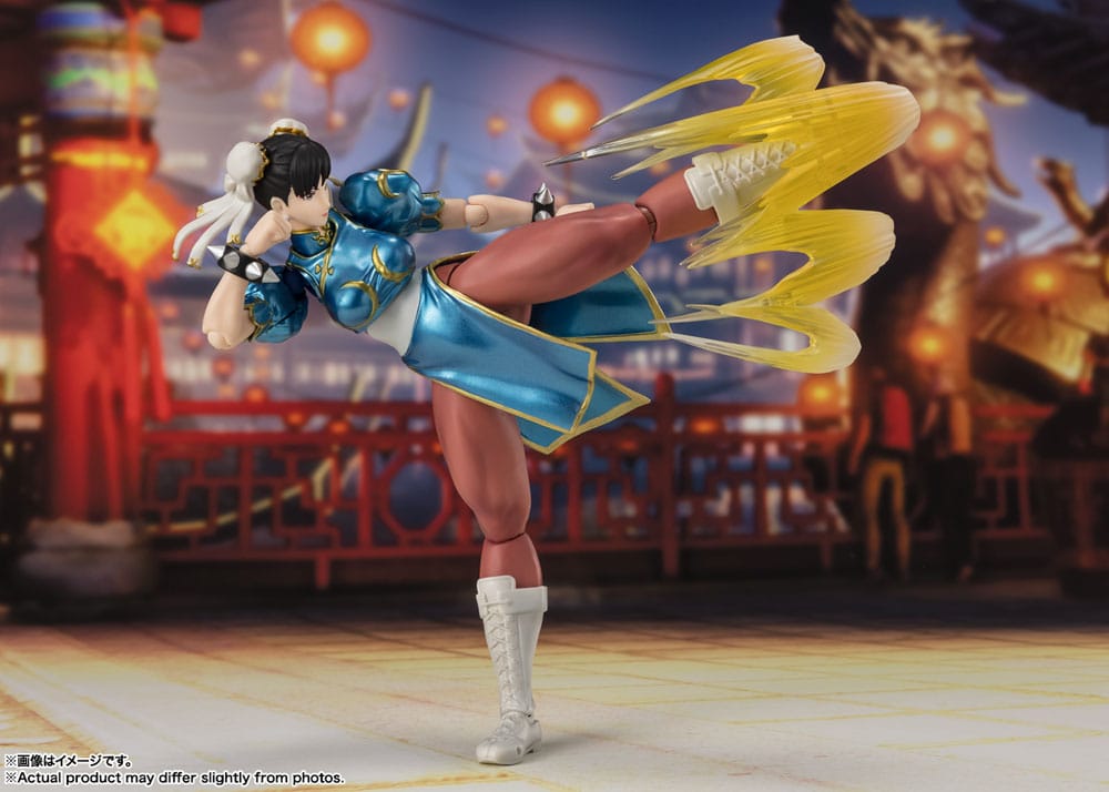 PREORDINE ESAURITO Street Fighter S.H. Figuarts Action Figure Chun-Li (Outfit 2) 15 cm