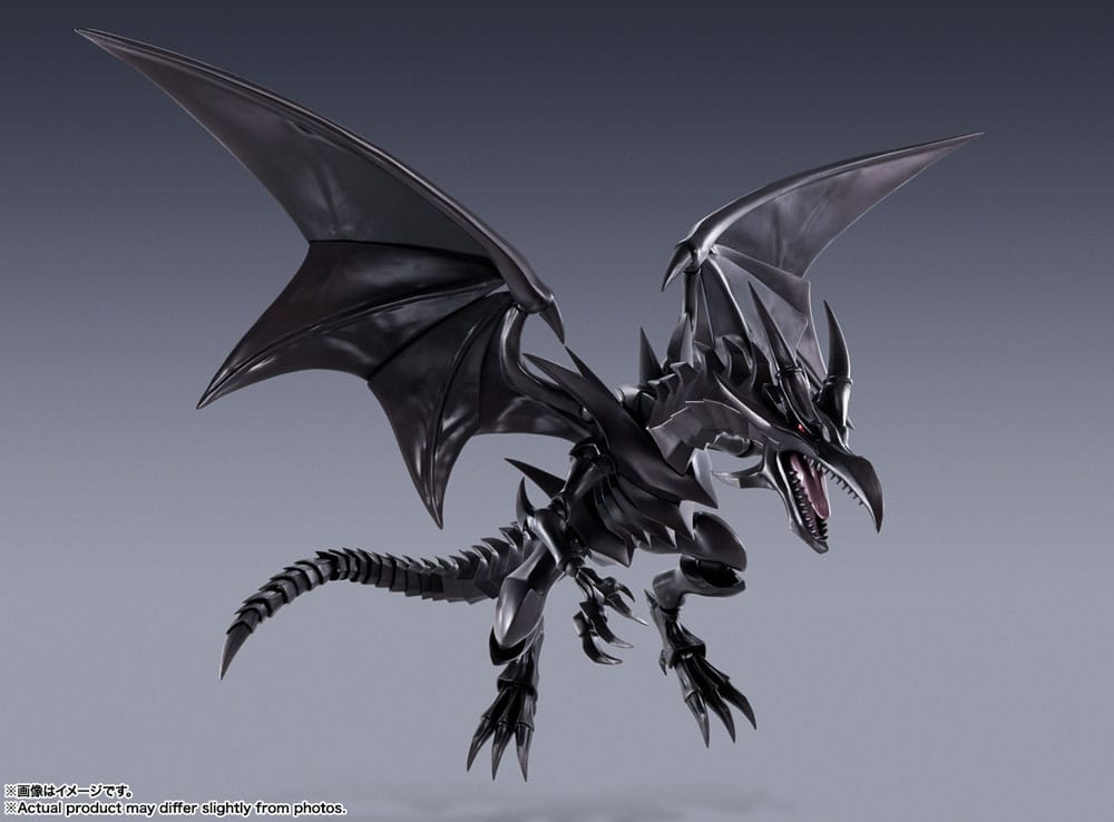 PREORDINE ESAURITO Yu-Gi-Oh! Duel Monsters S.H. Monster Arts Action Figure Red-Eyes-Black Dragon 22 cm