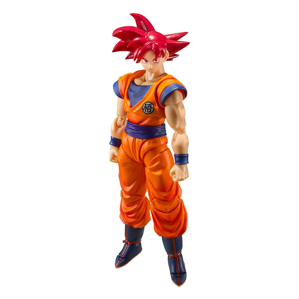 PREORDINE ESAURITO Dragon Ball Super S.H. Figuarts Action Figure Super Saiyan God Son Goku Saiyan God of Virture 14 cm