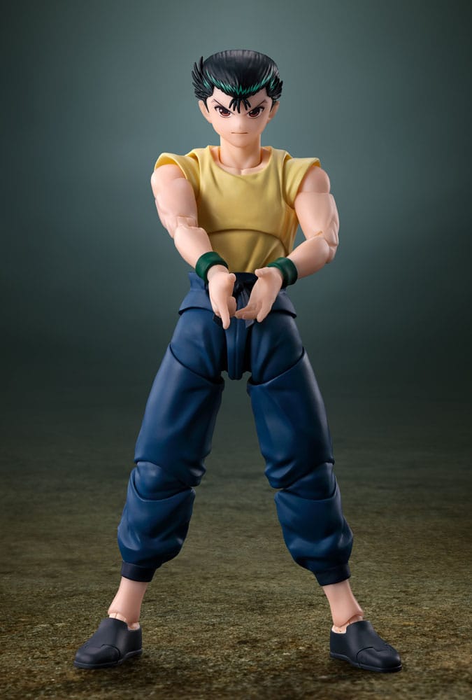 🧪 LAB | SU ORDINAZIONE Yu Yu Hakusho S.H. Figuarts Action Figure Yusuke Urameshi 15 cm