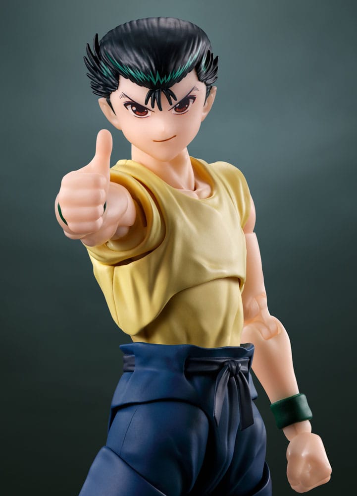 🧪 LAB | SU ORDINAZIONE Yu Yu Hakusho S.H. Figuarts Action Figure Yusuke Urameshi 15 cm