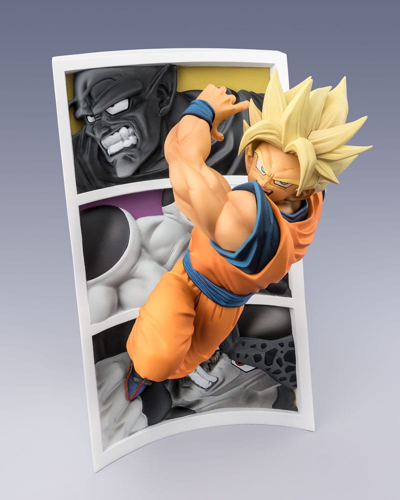 SU ORDINAZIONE Dragon Ball Z Figuarts Zero Action Figure Son Goku Trail of Battles 22 cm