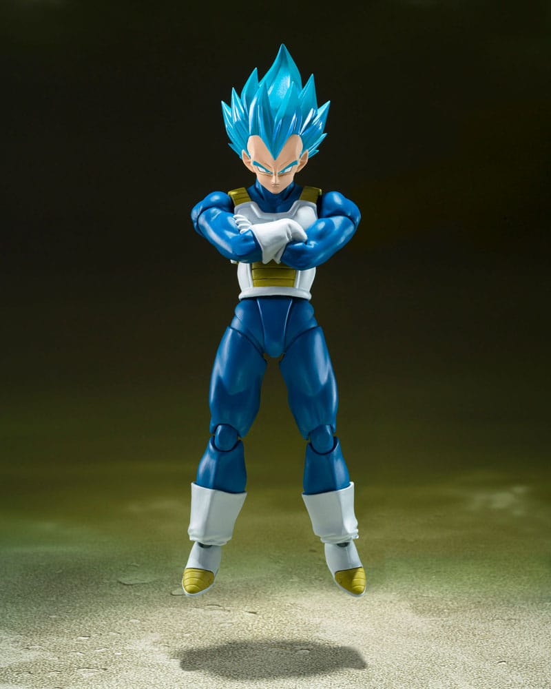 PREORDINE ESAURITO Dragon Ball Super Ssgod Ss Vegeta Unwavering Sh Figuarts Action Figure