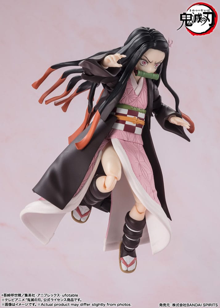 🧪 LAB | PREORDINE+ 07/2027 Demon Slayer: Kimetsu no Yaiba S.H. Figuarts Action Figure Nezuko Kamado 13 cm