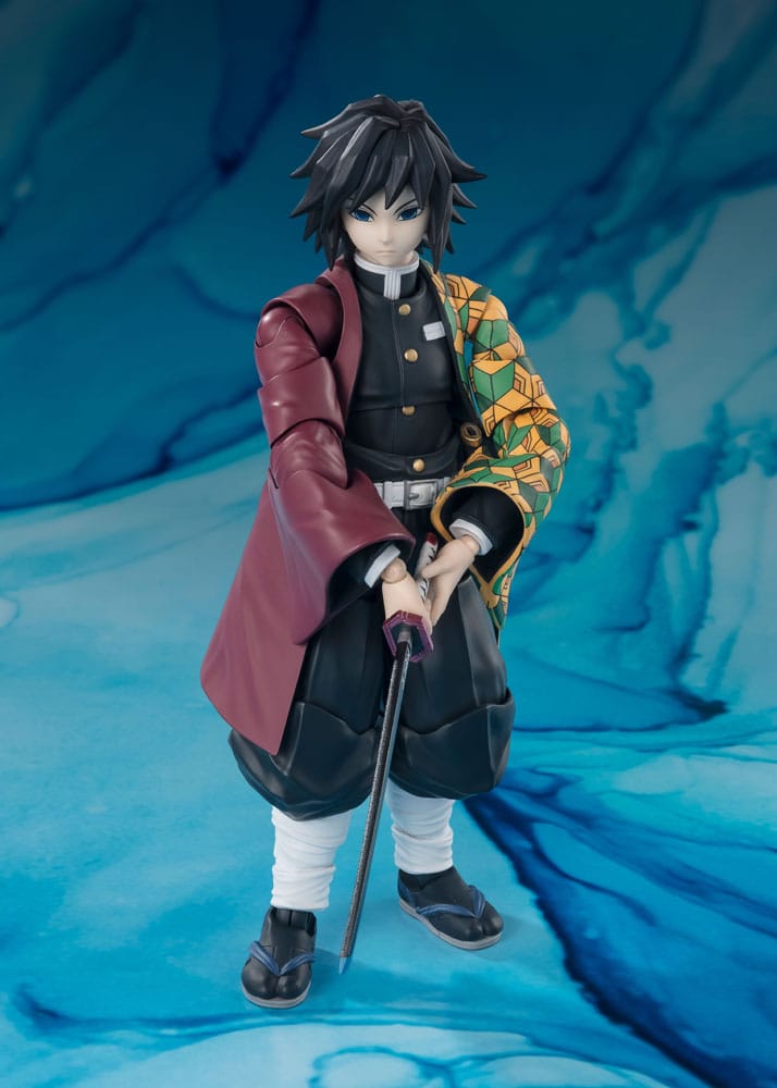 PREORDINE+ CHIUSO 01/2027 Demon Slayer: Kimetsu no Yaiba S.H. Figuarts Action Figure Giyu Tomioka 15 cm