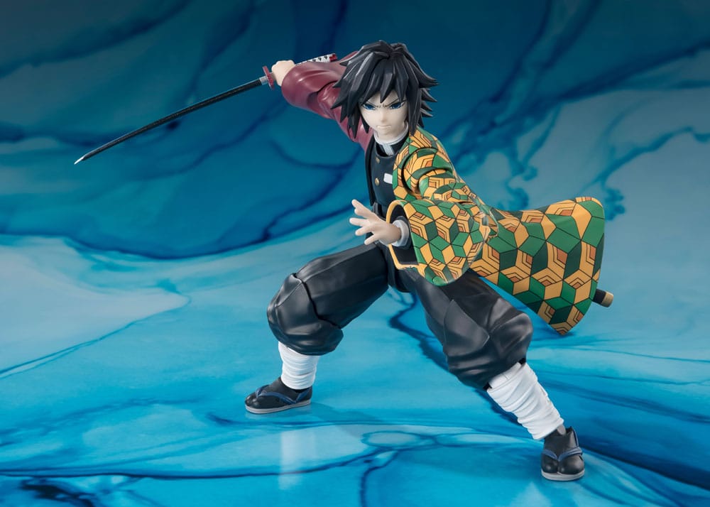 PREORDINE+ CHIUSO 01/2027 Demon Slayer: Kimetsu no Yaiba S.H. Figuarts Action Figure Giyu Tomioka 15 cm