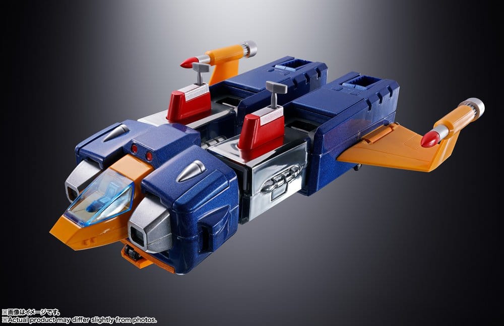 PREORDINE+ 05/2027 Super Electromagnetic Machine Voltes V Soul of Chogokin Diecast Action Figure GX-31SP Chodenji Machine Voltes V Chogokin 50th Ver. 25 cm