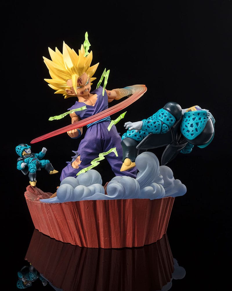 IN STOCK Dragon Ball FiguartsZERO Extra Battle PVC Statue Marshall Super Saiyan 2 Son Gohan -Anger Exploding Into Power- 20 cm