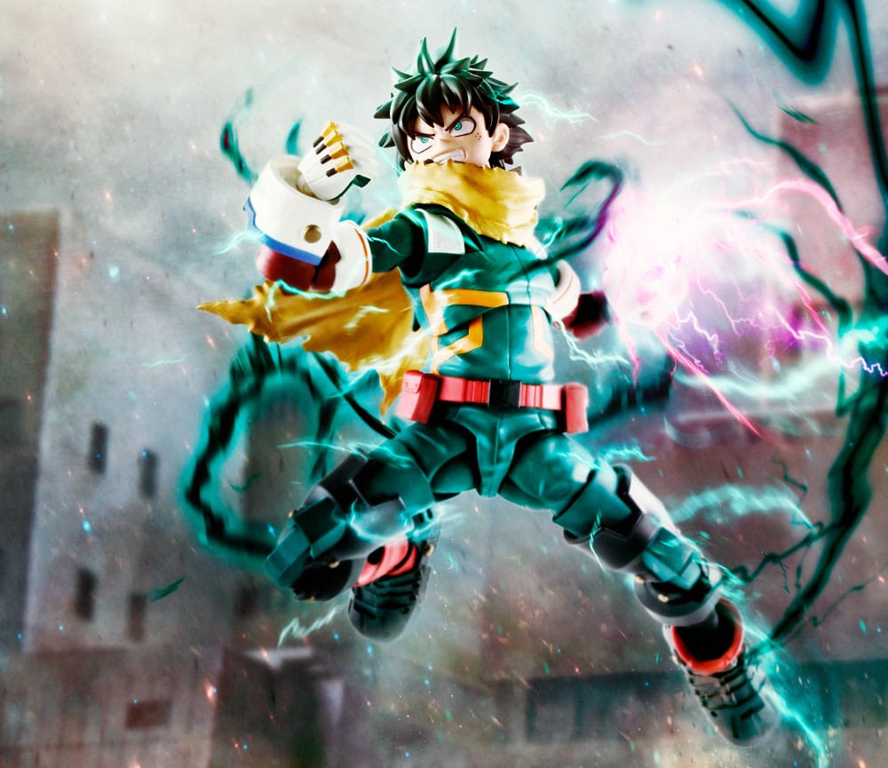 PREORDINE+ CHIUSO 01/2026 My Hero Academia S.H.Figuarts Action Figure Izuku Midoriya 14 cm (C)