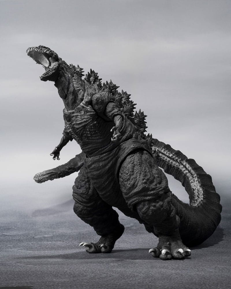 MADE TO ORDER Godzilla SH MonsterArts Action Figure Godzilla (2016) The Fourth Orthochromatic Version 18 cm SOLD OUT