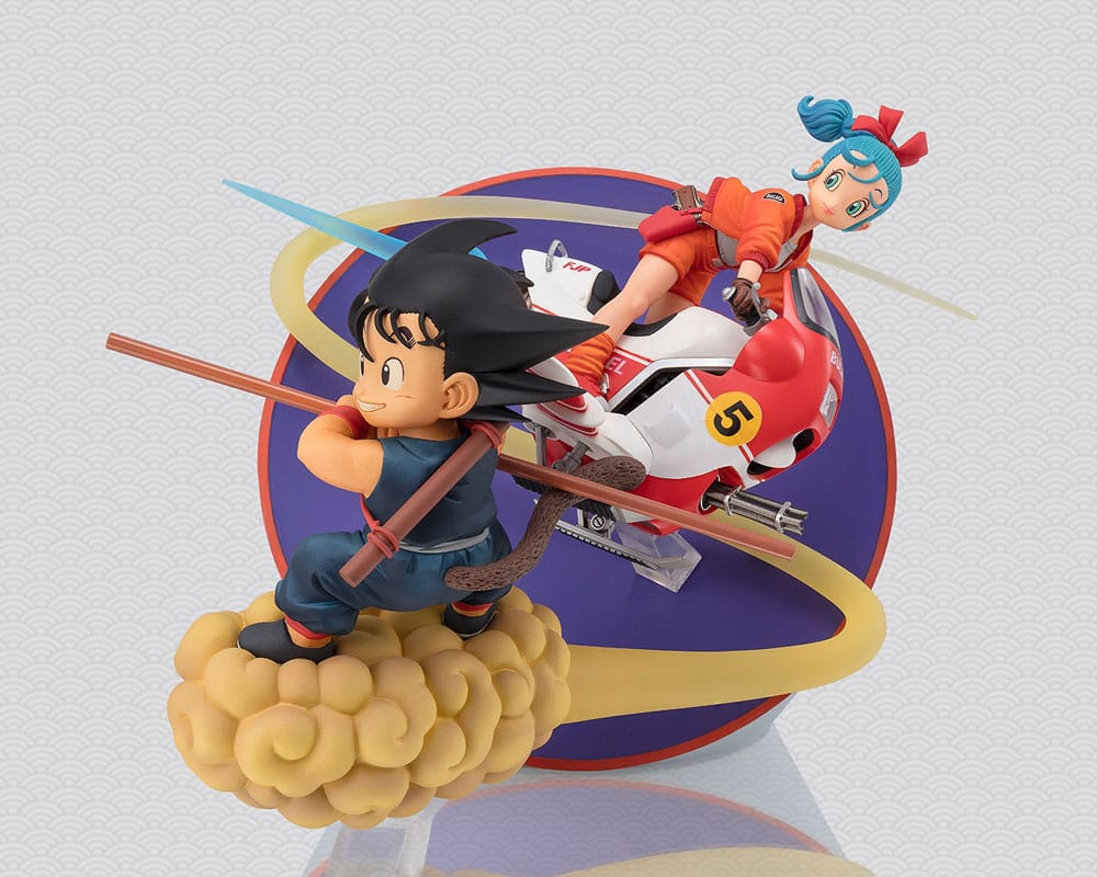 SU ORDINAZIONE Dragon Ball Figuarts ZERO PVC Statue Son Goku & Bulma 18 cm