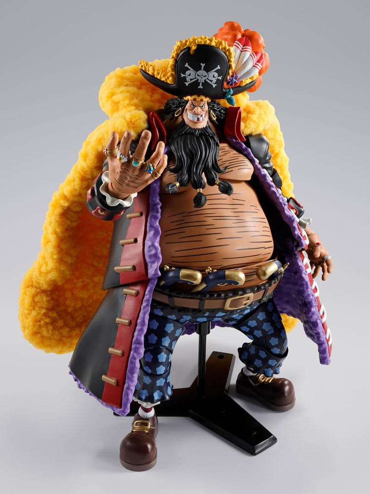 Auf Bestellung gefertigte One Piece SHFiguarts Actionfigur Marshall D. Teach Vier Kaiser 25 cm