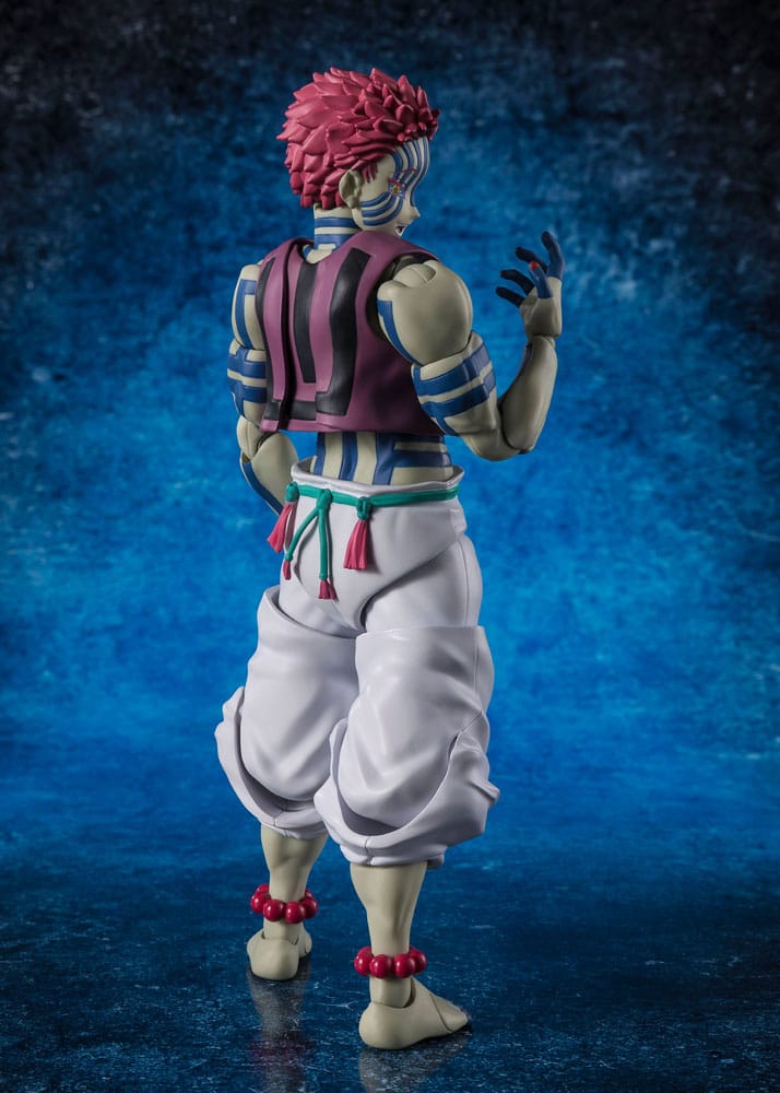 PREORDINE+ CHIUSO 05/2027 Demon Slayer: Kimetsu no Yaiba S.H. Figuarts Action Figure Akaza 15 cm