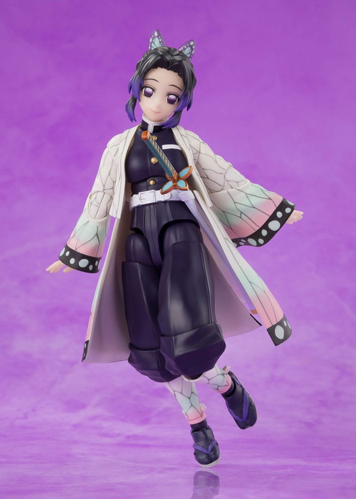 PREORDINE+ 12/2025 Demon Slayer: Kimetsu no Yaiba S.H.Figuarts Action Figure Shinobu Kocho 13 cm