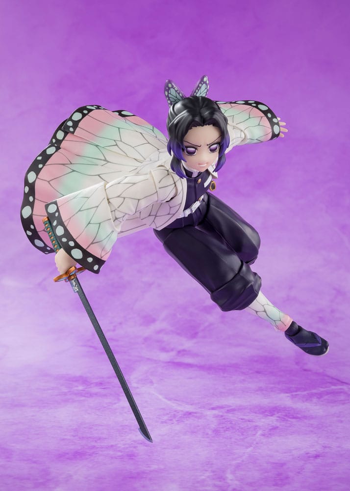 PREORDINE+ 12/2025 Demon Slayer: Kimetsu no Yaiba S.H.Figuarts Action Figure Shinobu Kocho 13 cm