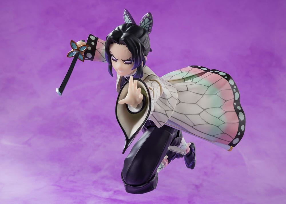 PREORDINE+ 12/2025 Demon Slayer: Kimetsu no Yaiba S.H.Figuarts Action Figure Shinobu Kocho 13 cm