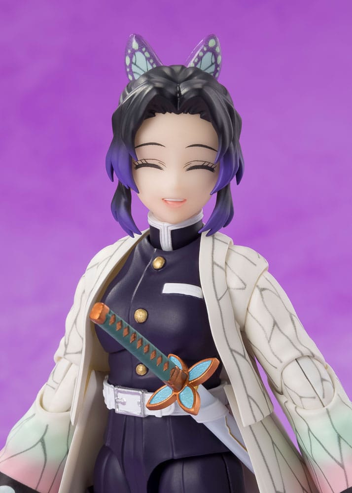 PREORDINE+ 12/2025 Demon Slayer: Kimetsu no Yaiba S.H.Figuarts Action Figure Shinobu Kocho 13 cm