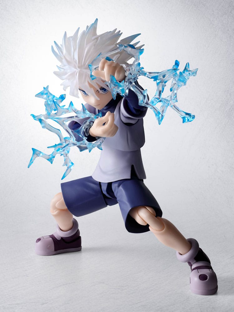 SU ORDINAZIONE Hunter x Hunter S.H.Figuarts Action Figure Killua 14 cm