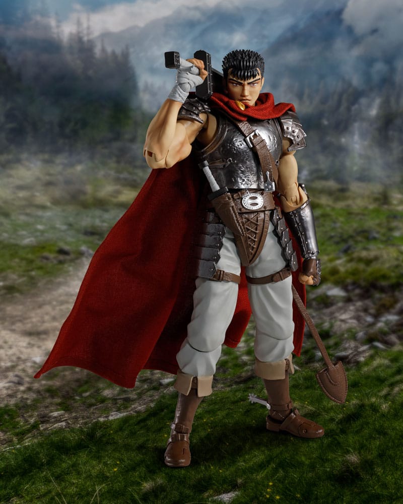 Berserk SHFiguarts Actionfigur Nosferatu Guts (Die Bande des Falken), 16 cm, auf Bestellung gefertigt