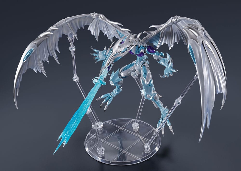 SU ORDINAZIONE Yu-Gi-Oh! 5D´s S.H. Monster Arts Action Figure Stardust Dragon 53 cm