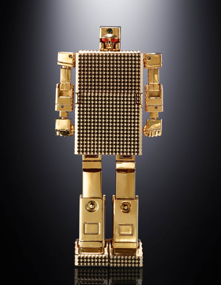 AUF BESTELLUNG Golden Warrior Gold Lightan Soul of Chogokin Druckguss-Actionfigur GX-32SP Gold Lightan 50. Jubiläumsversion 13 cm *SONDERPREIS*