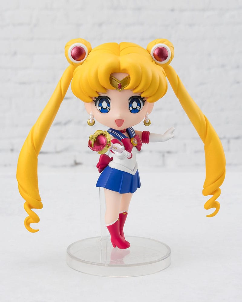 PREORDINE+ CHIUSO 01/2026 Pretty Guardian Sailor Moon R Figuarts mini Action Figure Sailor Moon Crystal Star Compact Edition 9 cm (C)