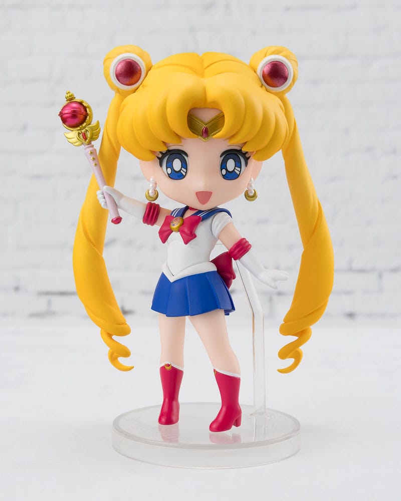 PREORDINE+ CHIUSO 01/2026 Pretty Guardian Sailor Moon R Figuarts mini Action Figure Sailor Moon Crystal Star Compact Edition 9 cm (C)