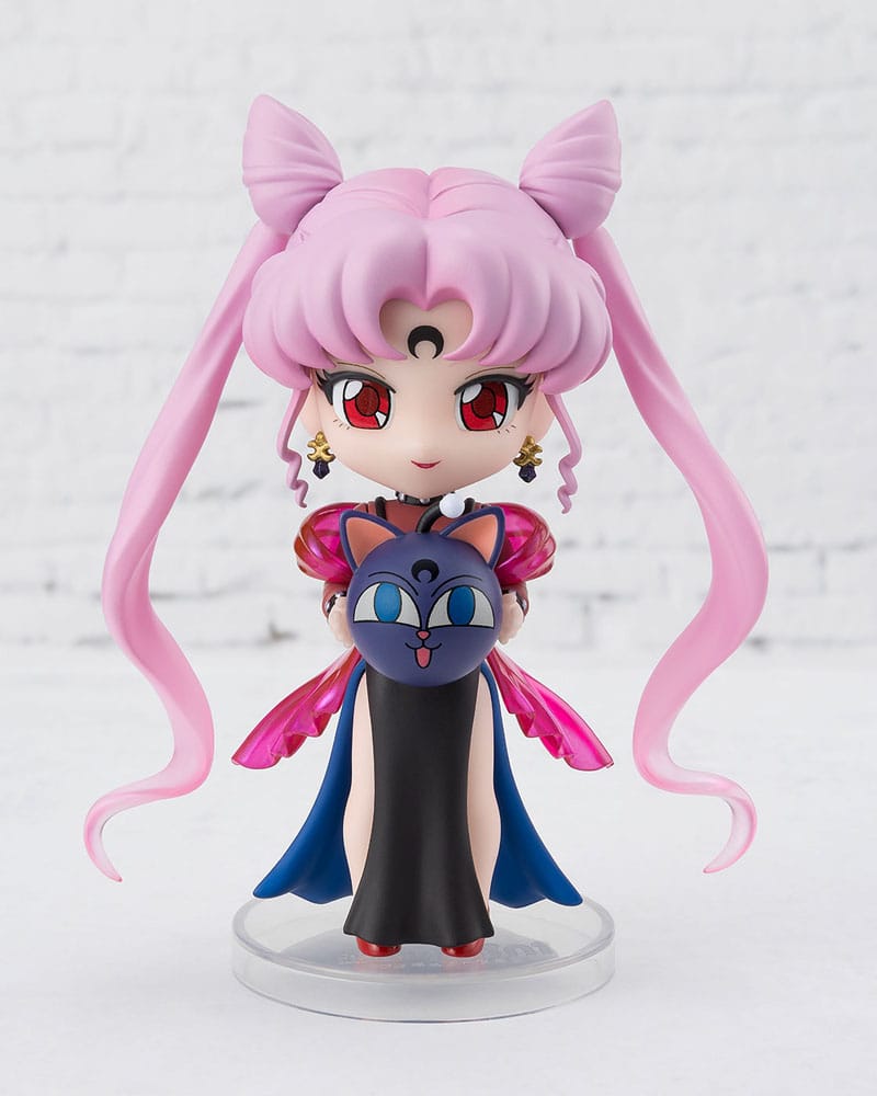 PREORDINE+ CHIUSO 01/2026 Pretty Guardian Sailor Moon R Figuarts mini Action Figure Black Lady 9 cm (C)