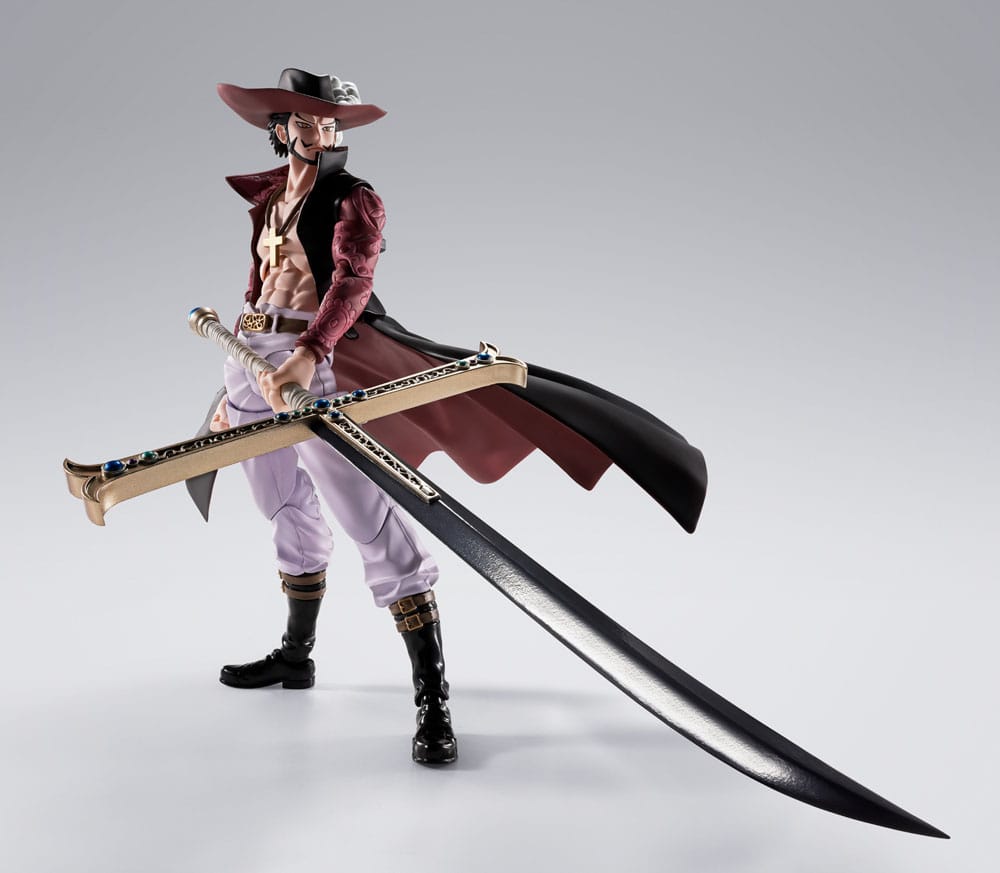 PREORDER+ 03/2026 One Piece SHFiguarts Action Figure Dracule Mihawk Hawkeye 17 cm