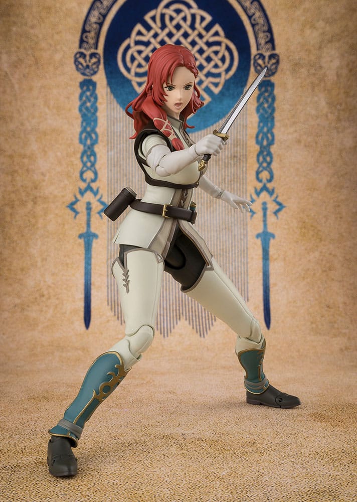 SU ORDINAZIONE Lord of the Rings The War of the Rohirrim S.H. Figuarts Action Figure Hera Shieldmaiden of Rohan 18 cm