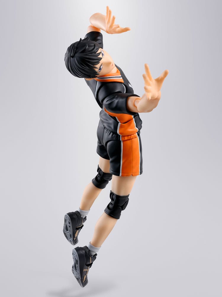 SU ORDINAZIONE Haikyu!! S.H.Figuarts Action Figure Tobio Kageyama 16 cm