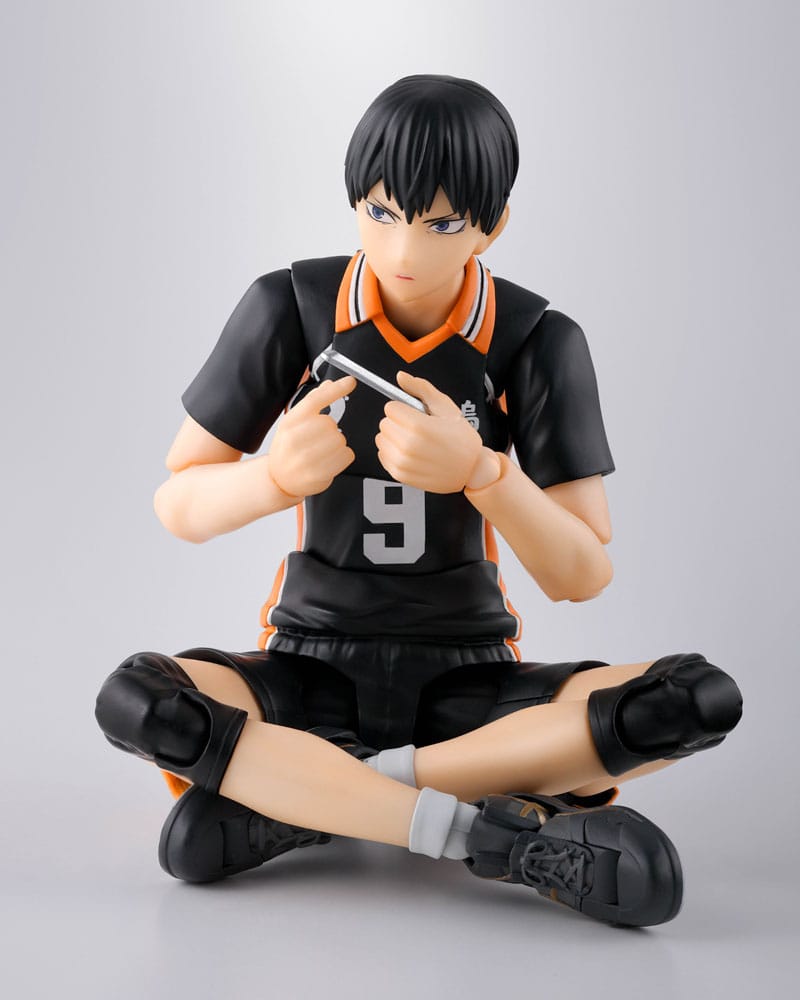 SU ORDINAZIONE Haikyu!! S.H.Figuarts Action Figure Tobio Kageyama 16 cm