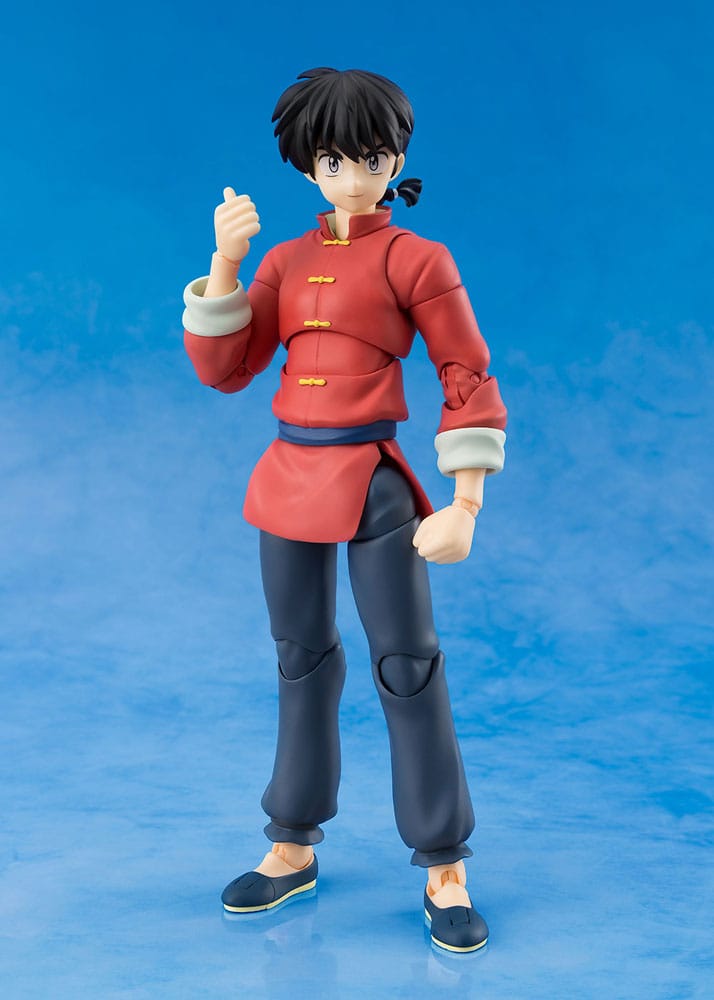SU ORDINAZIONE Ranma 1/2 S.H. Figuarts Action Figure Ranma Saotome 14 cm
