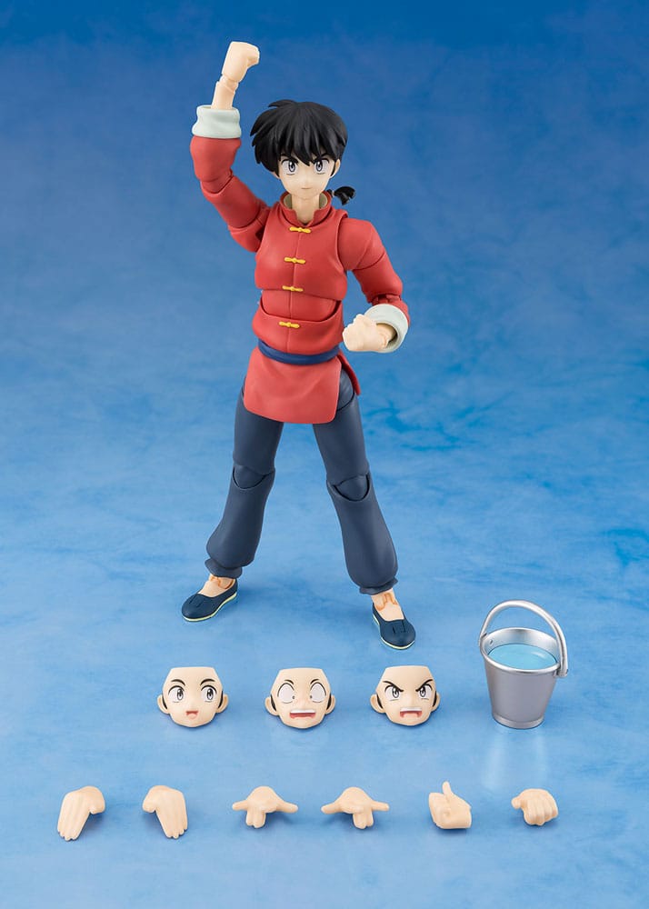 SU ORDINAZIONE Ranma 1/2 S.H. Figuarts Action Figure Ranma Saotome 14 cm