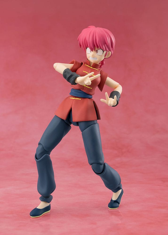 SU ORDINAZIONE Ranma 1/2 S.H. Figuarts Action Figure Ranma 12 cm