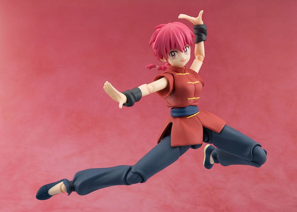 SU ORDINAZIONE Ranma 1/2 S.H. Figuarts Action Figure Ranma 12 cm