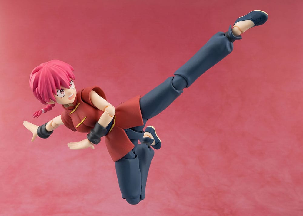 SU ORDINAZIONE Ranma 1/2 S.H. Figuarts Action Figure Ranma 12 cm