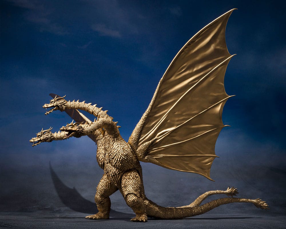 PREORDER+ 02/2026 Godzilla SH Monster Arts Action Figure King Ghidora (1972) 25 cm (PREORDER NON-CANCELLABLE)