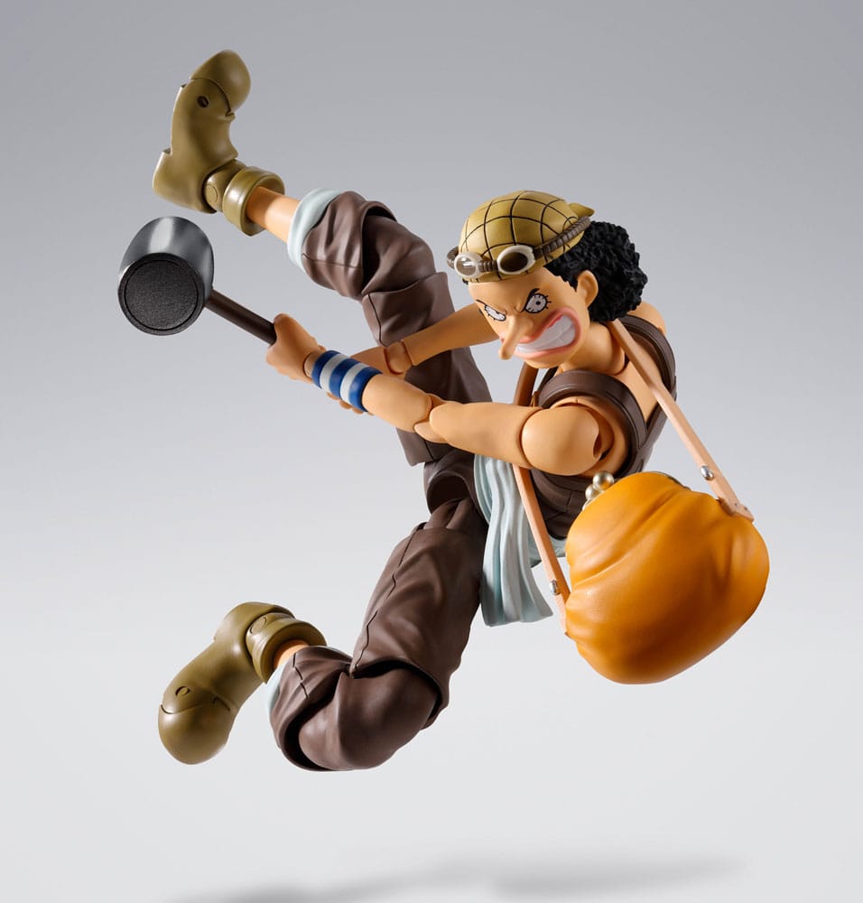 PREORDINE+ 03/2027 One Piece S.H.Figuarts Action Figure Usopp -Romance Dawn- 15 cm