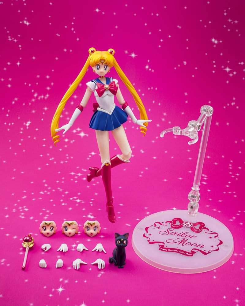 SU ORDINAZIONE Sailor Moon S.H. Figuarts Action Figure Sailor Moon -Crystal Star Compact Edition- 14 cm