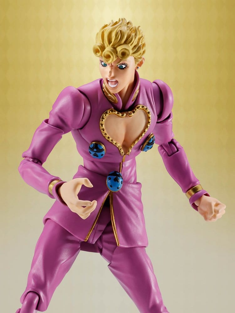 PREORDINE+ 01/2027 JoJo's Bizarre Adventure: Golden Wind S.H.Figuarts Action Figure Giorno Giovanna 16 cm