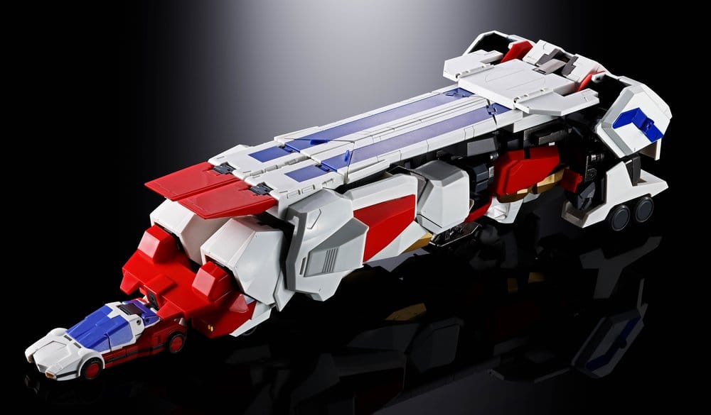 🧪 LAB | SU ORDINAZIONE The Brave Fighter Exkizer Soul of Chogokin Action Figure GX-120 Kingexkizer 28 cm