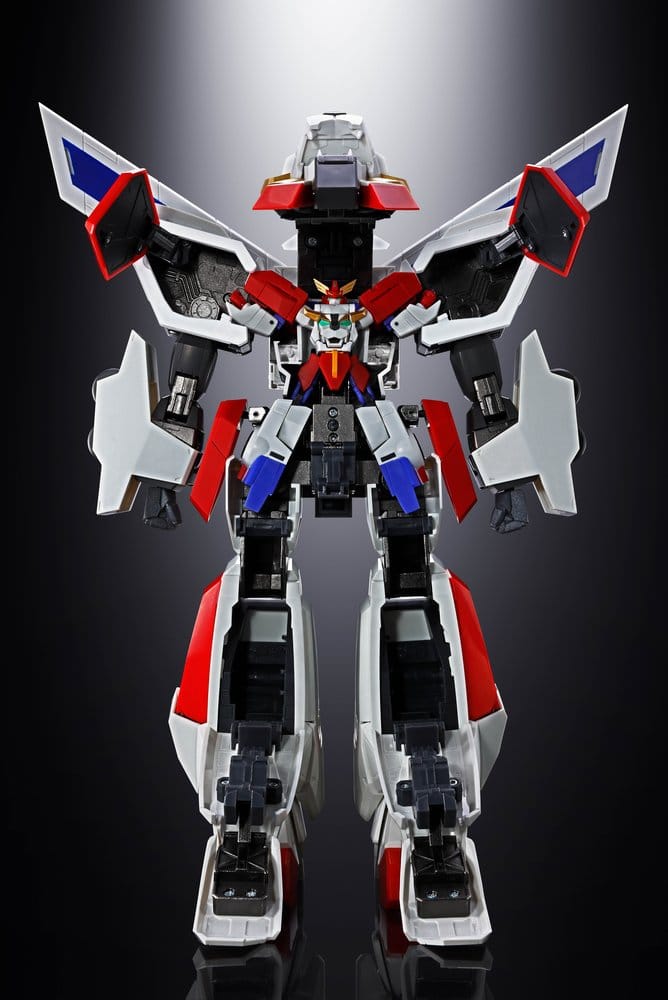 🧪 LAB | SU ORDINAZIONE The Brave Fighter Exkizer Soul of Chogokin Action Figure GX-120 Kingexkizer 28 cm