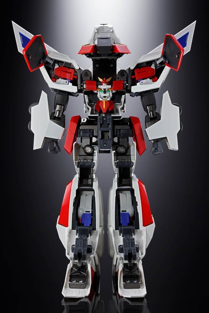 🧪 LAB | SU ORDINAZIONE The Brave Fighter Exkizer Soul of Chogokin Action Figure GX-120 Kingexkizer 28 cm