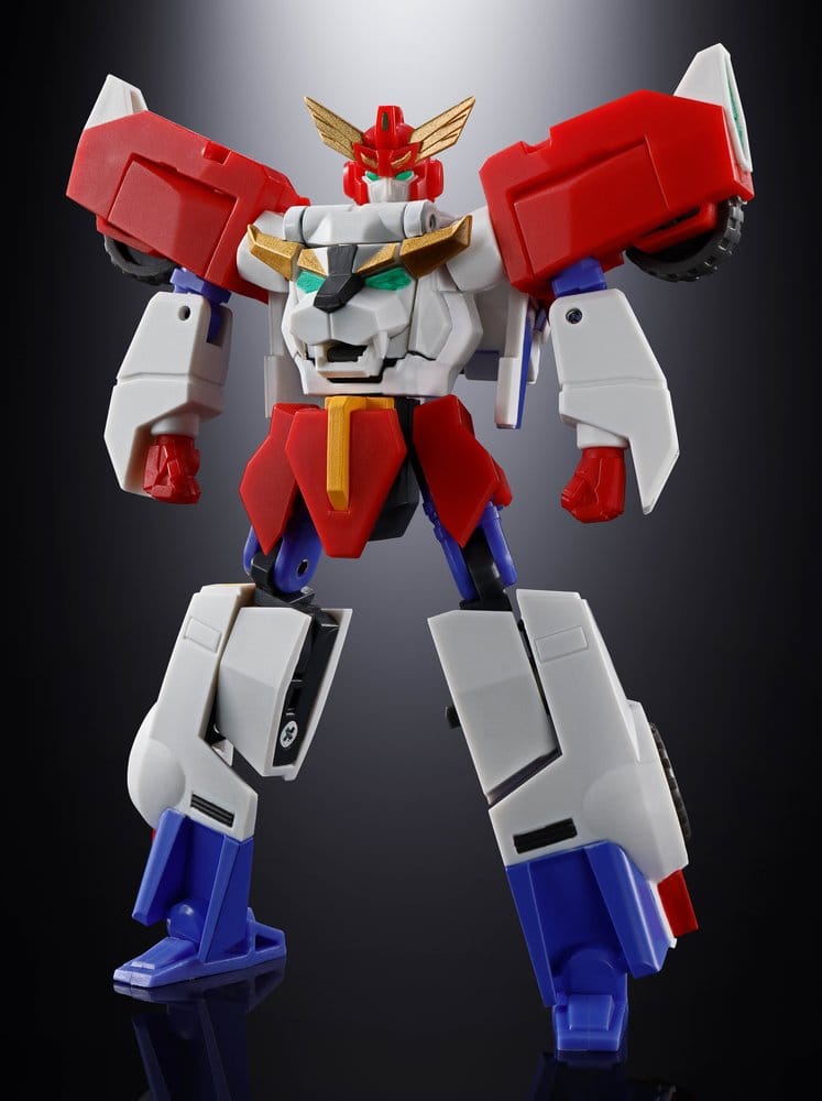 🧪 LAB | SU ORDINAZIONE The Brave Fighter Exkizer Soul of Chogokin Action Figure GX-120 Kingexkizer 28 cm