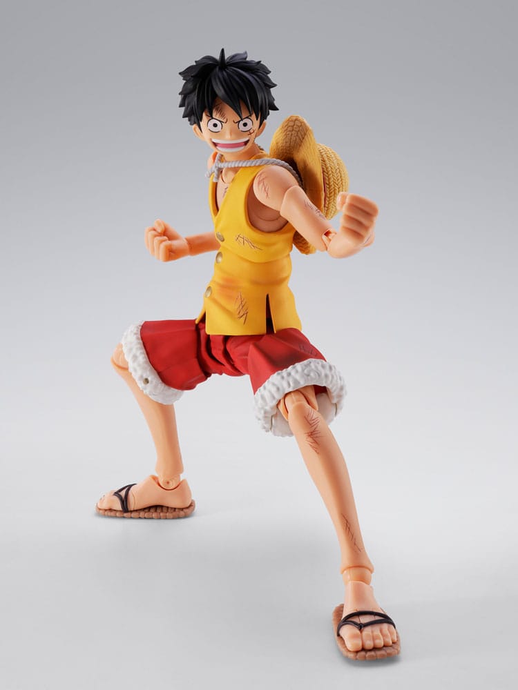 PREORDINE+ 07/2026 One Piece S.H.Figuarts Action Figure Monkey D. Luffy Marineford 15 cm