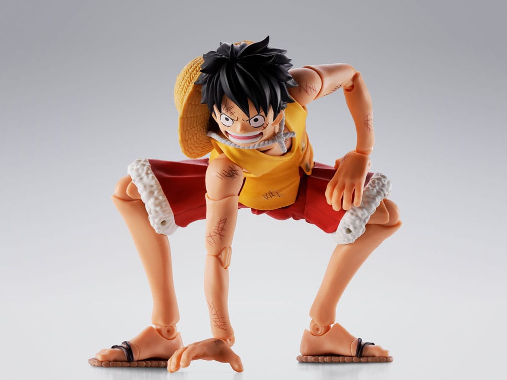 PREORDINE+ 07/2026 One Piece S.H.Figuarts Action Figure Monkey D. Luffy Marineford 15 cm