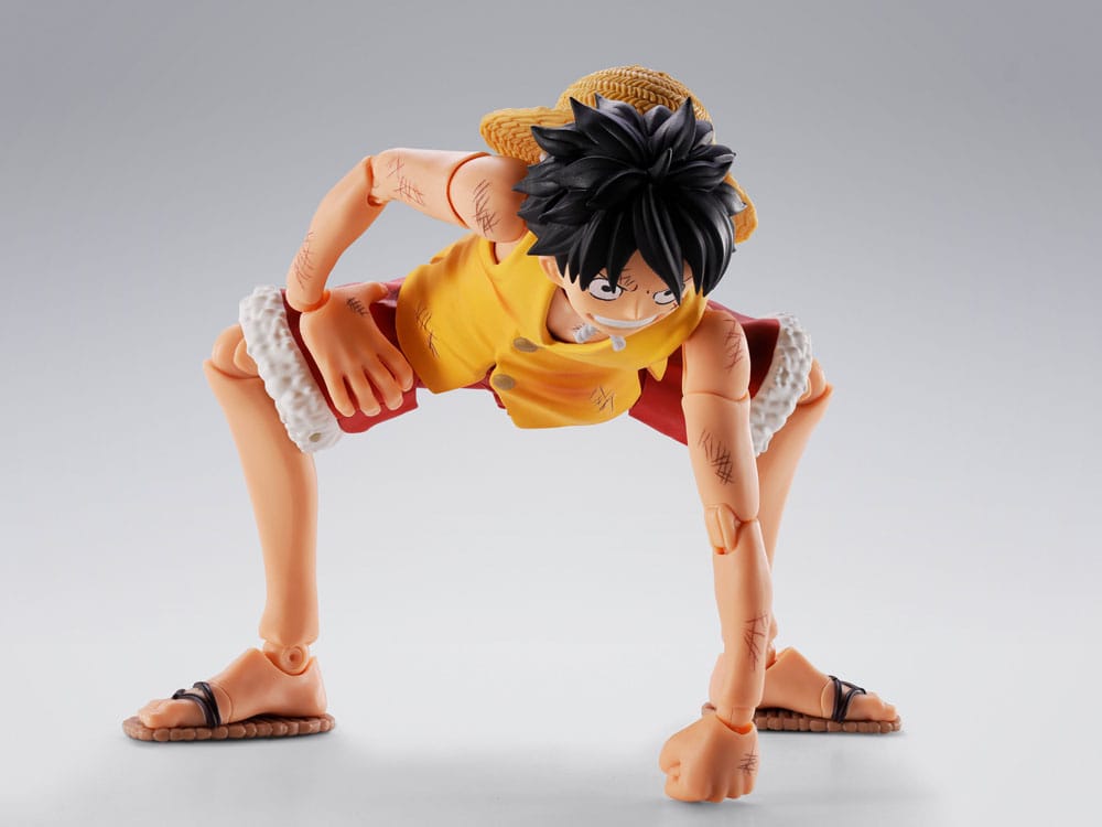PREORDINE+ 07/2026 One Piece S.H.Figuarts Action Figure Monkey D. Luffy Marineford 15 cm