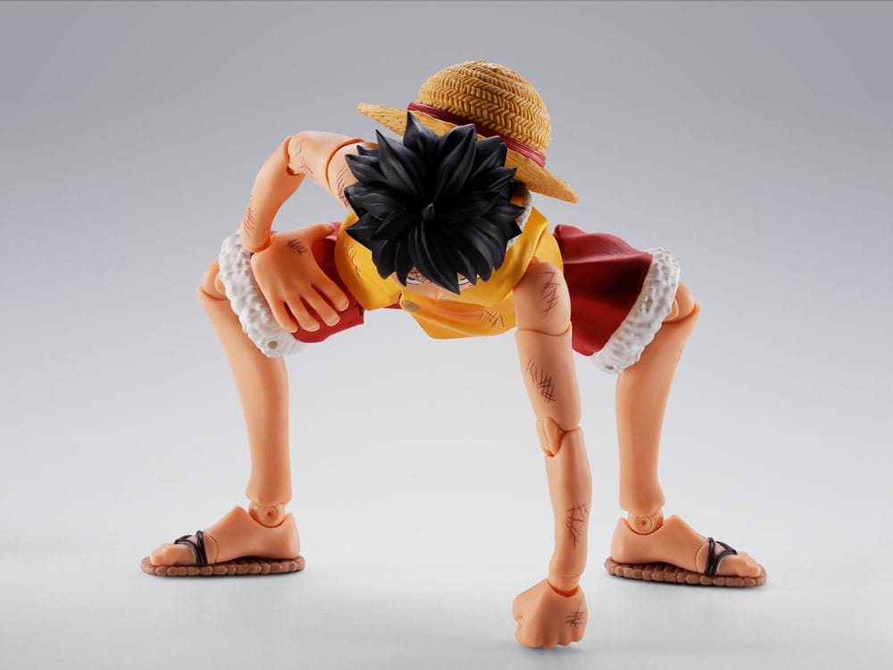 PREORDINE+ 07/2026 One Piece S.H.Figuarts Action Figure Monkey D. Luffy Marineford 15 cm