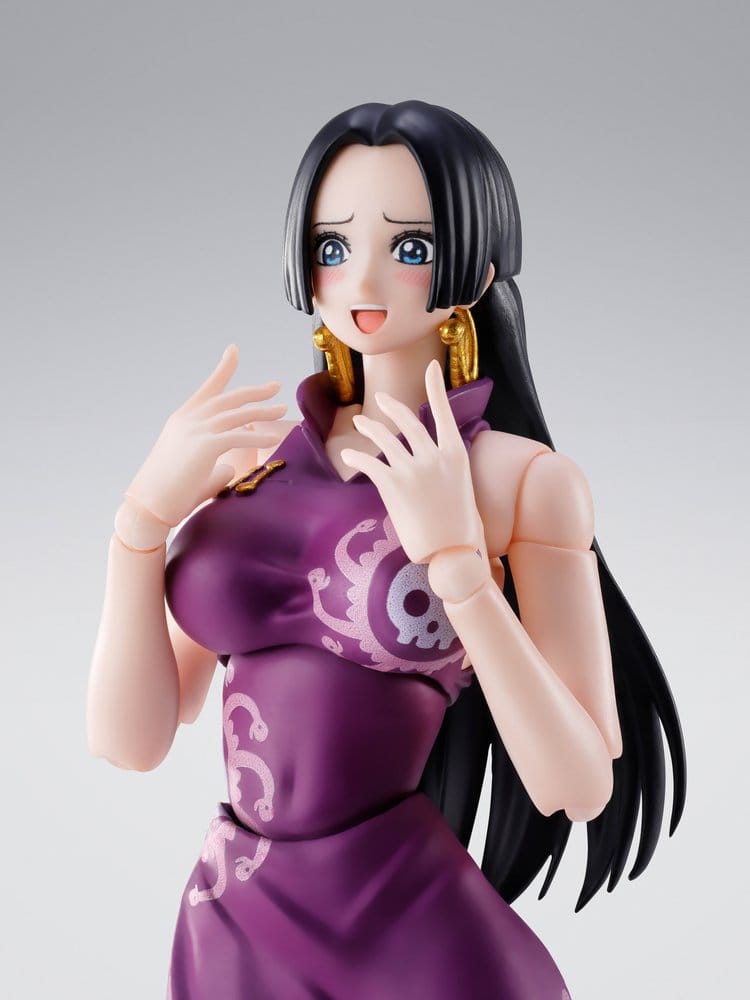 SU ORDINAZIONE One Piece S.H.Figuarts Action Figure Boa Hancock -Marineford- 16 cm